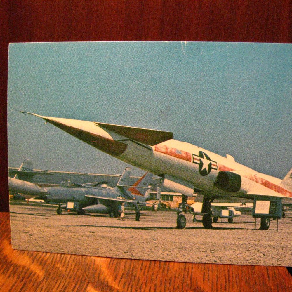 North American X-10 Supersonic Test Vehicle Postcard